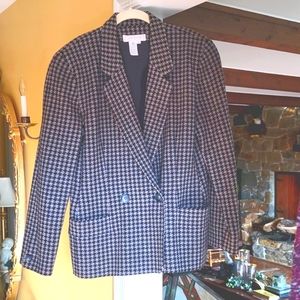 Houndstooth Blazer